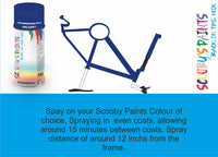 RAL5002-Ultramarine blue-400ml Bicycle Paint Frame Code
