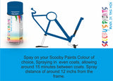 RAL5005-Signal blue-400ml Bicycle Paint Frame Code