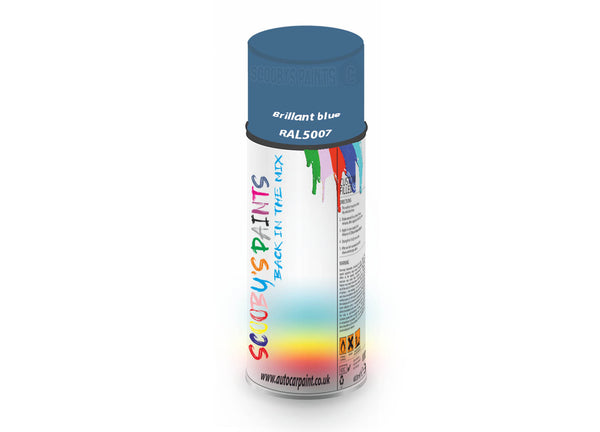 Bike Bicycles Respray Aerosol Spray Paint RAL5007 Brillant blue