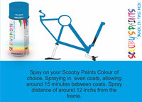 RAL5015-Sky blue-400ml Bicycle Paint Frame Code