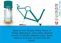 RAL5021-Water blue-400ml Bicycle Paint Frame Code