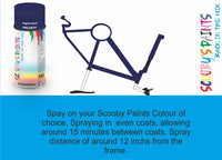RAL5022-Night blue-400ml Bicycle Paint Frame Code