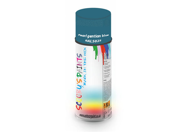 Bike Bicycles Respray Aerosol Spray Paint RAL5025 Pearl gentian blue