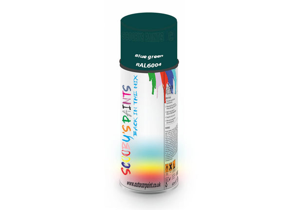 Bike Bicycles Respray Aerosol Spray Paint RAL6004 Blue green