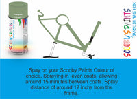 RAL6021-Pale green-400ml Bicycle Paint Frame Code