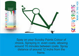 RAL6035-Pearl green-400ml Bicycle Paint Frame Code