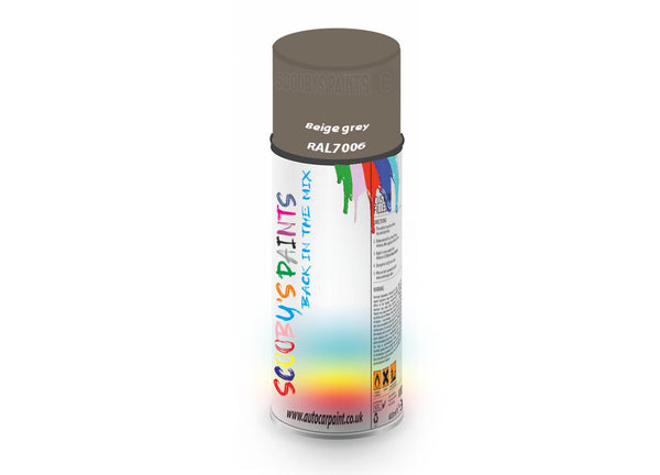 Bike Bicycles Respray Aerosol Spray Paint RAL7006 Beige grey