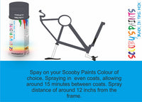 RAL7015-Slate grey-400ml Bicycle Paint Frame Code