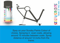 RAL7022-Umbra grey-400ml Bicycle Paint Frame Code