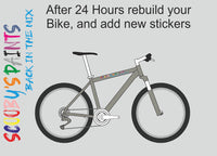 RAL7030-Stone grey-400ml Bascoat Bicycle Paint For Respray