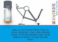 RAL7031-Blue grey-400ml Bicycle Paint Frame Code