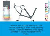 RAL7031-Blue grey-400ml Bicycle Paint Frame Code