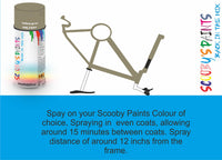 RAL7034-Yellow grey-400ml Bicycle Paint Frame Code