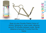 RAL7034-Yellow grey-400ml Bicycle Paint Frame Code