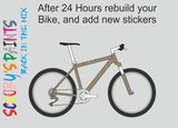 RAL7034-Yellow grey-400ml Bascoat Bicycle Paint For Respray