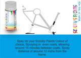 RAL7035-Light grey-400ml Bicycle Paint Frame Code