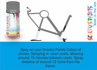 RAL7037-Dusty grey-400ml Bicycle Paint Frame Code