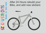 RAL7038-Agate grey-400ml Bascoat Bicycle Paint For Respray