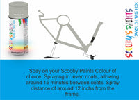 RAL7038-Agate grey-400ml Bicycle Paint Frame Code