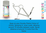 RAL7038-Agate grey-400ml Bicycle Paint Frame Code