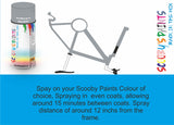 RAL7040-Window grey-400ml Bicycle Paint Frame Code