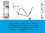 RAL7044-Silk grey-400ml Bicycle Paint Frame Code