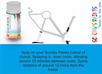RAL7047-Telegrey 4-400ml Bicycle Paint Frame Code