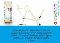 RAL9001-Cream-400ml Bicycle Paint Frame Code