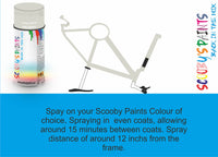 RAL9002-Grey white-400ml Bicycle Paint Frame Code