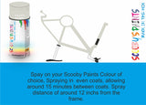 RAL9002-Grey white-400ml Bicycle Paint Frame Code