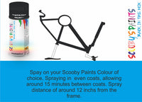 RAL9011-Graphite black-400ml Bicycle Paint Frame Code
