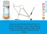 RAL9018-Papyrus white-400ml Bicycle Paint Frame Code