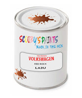 spray gun 2 pack paint Volkswagen Red Rock Code: La3U