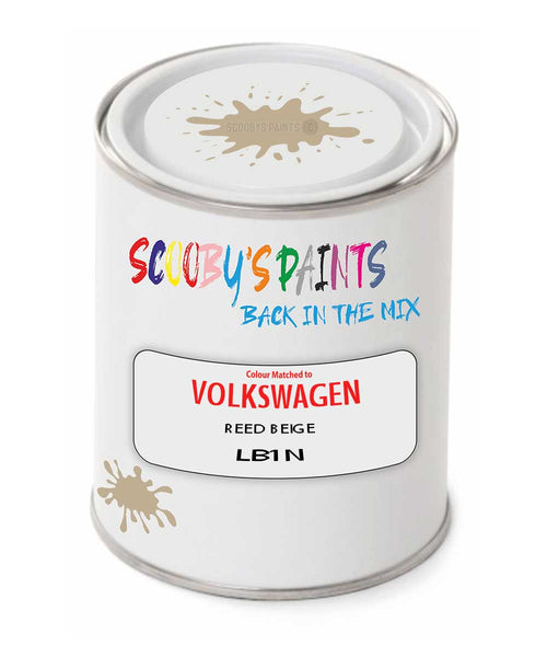 spray gun 2 pack paint Volkswagen Reed Beige Code: Lb1N