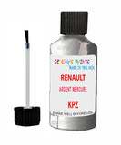 Paint For RENAULT Alpine ARGENT MERCURE Silver/Grey KPZ Touch Up Scratch Stone Chip Kit
