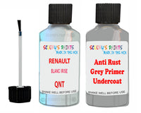 RENAULT Clio RS BLANC IRISE White QNT Anti Rust Primer Undercoat