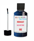 Paint For RENAULT Zoe BLEU NOCTURNE Blue RRE Touch Up Scratch Stone Chip Kit