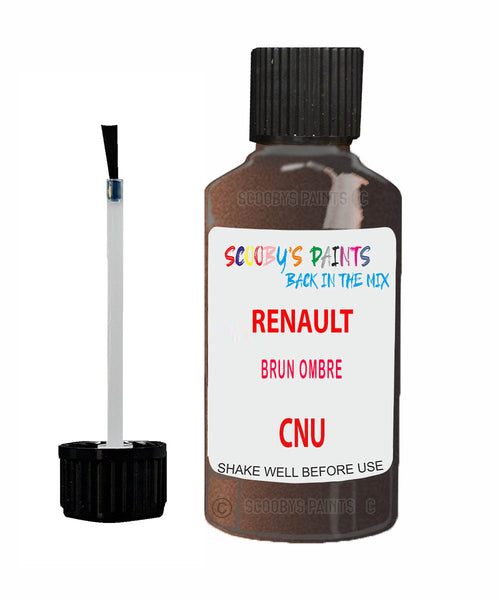 Paint For RENAULT Alpine BRUN OMBRE Brown/Beige/Gold CNU Touch Up Scratch Stone Chip Kit