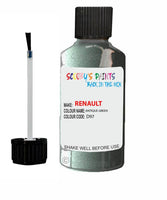 renault modus antique green code d97 touch up paint 2003 2011 Scratch Stone Chip Repair 