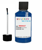 renault megane bleu alp blue code rnd touch up paint 2005 2009 Scratch Stone Chip Repair 