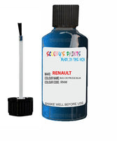 renault scenic bleu de prusse blue code rnw touch up paint 2008 2013 Scratch Stone Chip Repair 