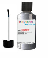 renault kangoo bleu ecume blue code rnr touch up paint 2008 2013 Scratch Stone Chip Repair 