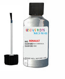 renault megane bleu lumiere blue code k43 touch up paint 2005 2010 Scratch Stone Chip Repair 