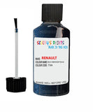 renault latitude bleu midnight blue code txa touch up paint 2010 2012 Scratch Stone Chip Repair 