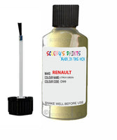 renault modus citrus green code d99 touch up paint 2002 2016 Scratch Stone Chip Repair 