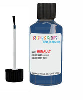 renault master inil blue code 489 touch up paint 1996 2018 Scratch Stone Chip Repair 