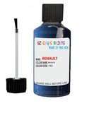 renault scenic ink blue code f43 touch up paint 2001 2010 Scratch Stone Chip Repair 