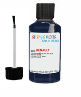 renault clio pacific roy blue code 460 touch up paint 1995 2015 Scratch Stone Chip Repair 