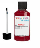 renault megane rouge andalou red code 731 touch up paint 2000 2004 Scratch Stone Chip Repair 