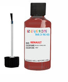 renault modus rouge corail red code 797 touch up paint 1993 2006 Scratch Stone Chip Repair 
